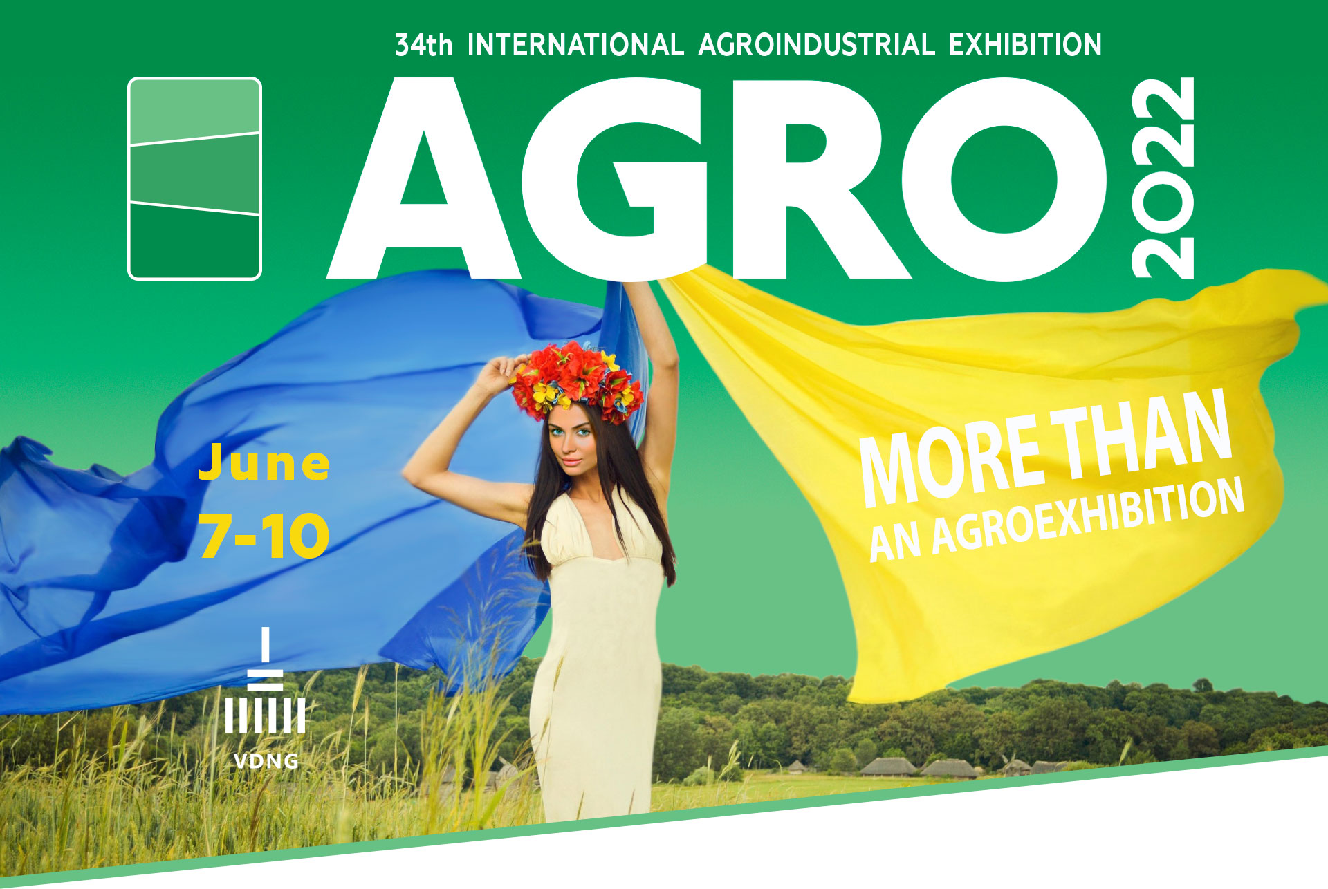 AGRO2022. The 34th International Agricultural Exhibition, Kyiv. Ukraine